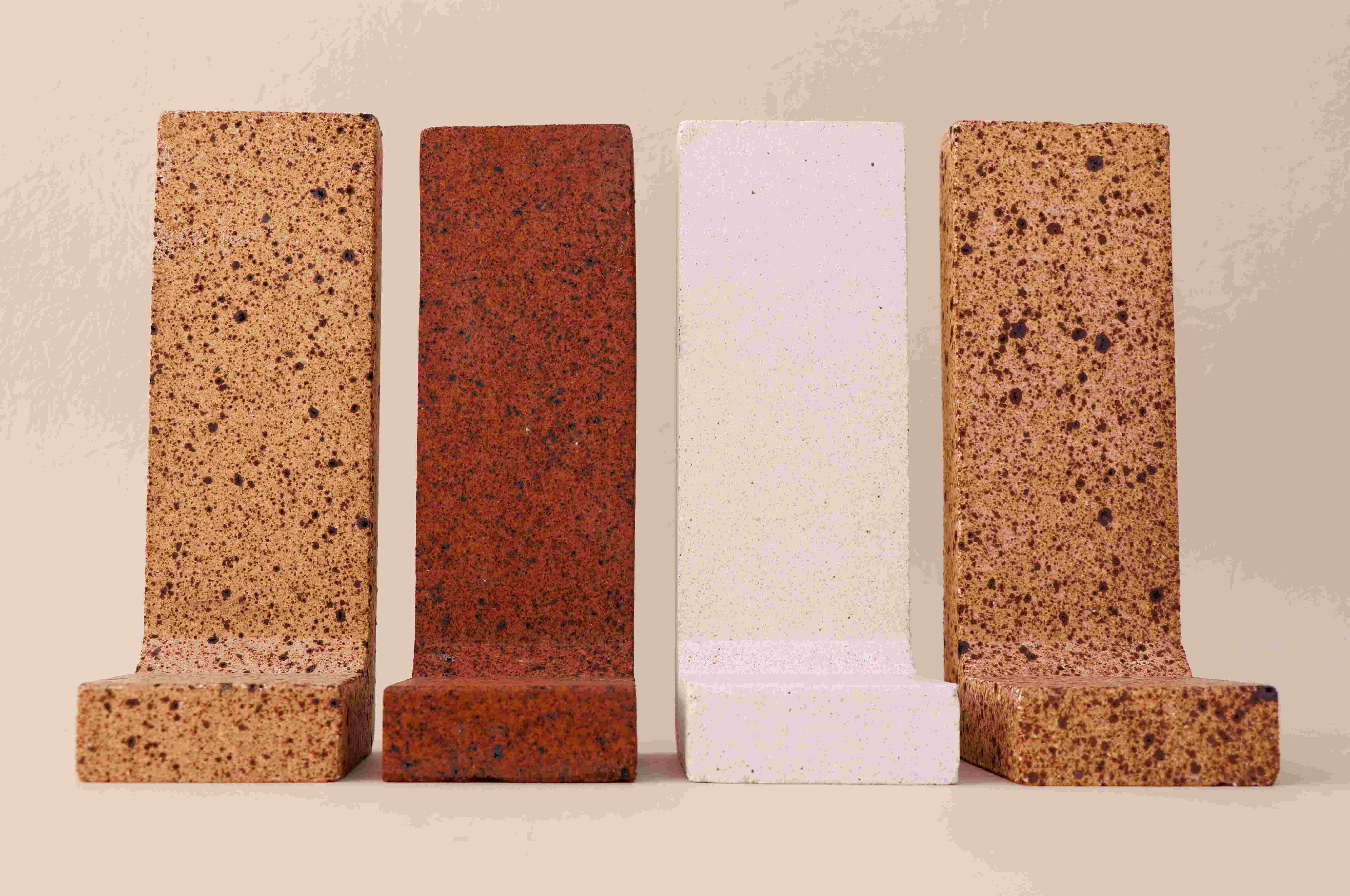 گوشه سازی مدرن با آجر نسوز مقاوم  آجر ال 25×200×100×70 شاموتی